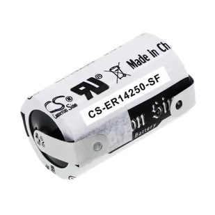 1/2AA / ER14250 z końcówkami do lutowania 1200mAh 4.32Wh Li-MnO2 3.6V (Cameron Sino) - Baterie i akcesoria - miniaturka - grafika 1