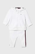 Komplety dla niemowląt - Tommy Hilfiger dres niemowlęcy kolor biały - miniaturka - grafika 1