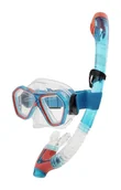 Maski do nurkowania - AQUAWAVE Dziecięce Akcesoria AQUAWAVE FISHER JR SET 38441-BL/TRAN - miniaturka - grafika 1