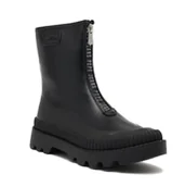 Botki damskie - Pepe Jeans Czarne Botki z Zamkiem i Grubą Podeszwą 38 Awe - miniaturka - grafika 1