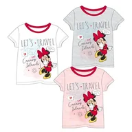 Bluzki dla niemowląt - Cerdá Camiseta Corta Single Jersey Minnie Baby and Toddler Formal Button Down Shirt Baby Boy - miniaturka - grafika 1