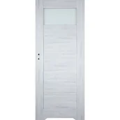 Drzwi wewnętrzne - Skrzydło drzwiowe Syriusz silver podcięcie 60 P - miniaturka - grafika 1