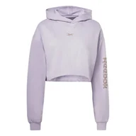 Bluzy damskie - Damska Bluza REEBOK MODERN SAFARI COVERUP HT6074 – Fioletowy - miniaturka - grafika 1