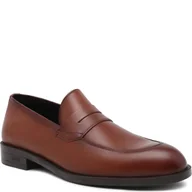 Półbuty męskie - BOSS Skórzane loafersy Tayil_Loaf_bu - miniaturka - grafika 1