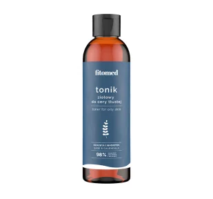 FITOMED FITOMED TONIK OCZYSZCZAJĄCY ZIOŁOWY DO CERY TŁUSTEJ 200ML FIT204 - Toniki i hydrolaty do twarzy - miniaturka - grafika 1