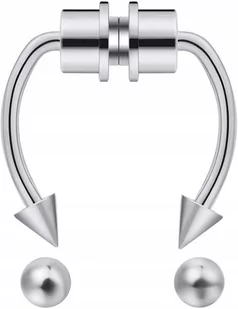 Fake septum U Kolczyk do Nosa Stal Punk Magnesy - Piercing Fake septum U Kolczyk do Nosa Stal Punk Magnesy - Piercing - miniaturka - grafika 1