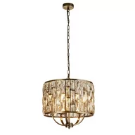 Lampy sufitowe - Bijou lampa wisząca 5xE14 antyczny mosiądz 6585-5AB - miniaturka - grafika 1