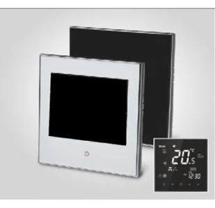 touchme TouchMe Termostat pokojowy 16A czarny TM2001GBS2LB TM2001GBS2LB - Regulatory i termostaty - miniaturka - grafika 1