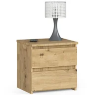 Szafki nocne - Szafka skandynawska nocna dąb artisan K8-R61 - miniaturka - grafika 1