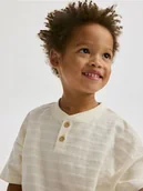 Bluzki dla niemowląt - Reserved - Bawełniany t-shirt - jasnożółty - miniaturka - grafika 1