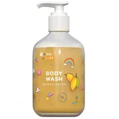 Kosmetyki kąpielowe dla dzieci - HiSkin Kids Body Wash płyn do mycia ciała dla dzieci Mango Salsa 400ml - miniaturka - grafika 1