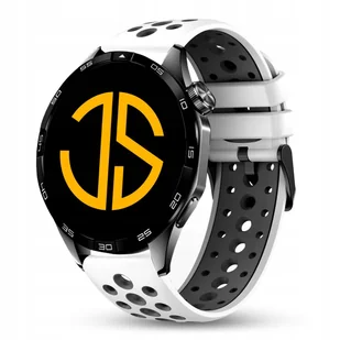 PASEK SILIKONOWY 22mm - BIAŁO-SZARY - Akcesoria do smartwatchy - miniaturka - grafika 1