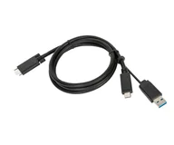 Kable USB - Targus ACC1135GLX kabel USB USB 3.2 Gen 1 (3.1 Gen 1) 1,8 m USB C Czarny - miniaturka - grafika 1