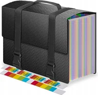 Teczki i skoroszyty - Teczka Na Dokumenty Składana 24 Przegródki Pojemna - miniaturka - grafika 1