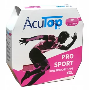 ACUTOP PRO SPORT 35M - WZMOCNIONA TAŚMA RÓŻOWA - Akcesoria do rehabilitacji - miniaturka - grafika 1