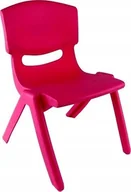 Krzesełka i taborety dla dzieci - Triton Krzesełko dzieciece do lat 3 FIORE różowe - miniaturka - grafika 1