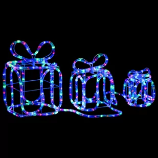 vidaXL vidaXL Dekoracja świąteczna: prezenty ze 180 LED, do domu i ogrodu - Oświetlenie świąteczne - miniaturka - grafika 1