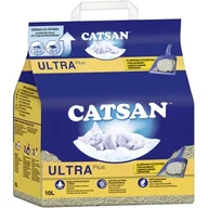 Żwirek dla kotów - CATSAN Ultra plus Żwirek zbrylający 10 l - miniaturka - grafika 1