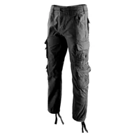 Odzież taktyczna i umundurowanie - Spodnie BRANDIT Pure Slim Fit Anthracite L - miniaturka - grafika 1