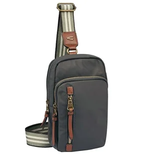 camel active BARI Sling plecak damski, szary, szary, m - Torebki damskie - miniaturka - grafika 1