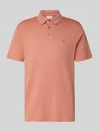 Koszulki męskie - Koszulka polo o kroju relaxed fit z wyhaftowanym logo model ‘SUPIMA’ - miniaturka - grafika 1