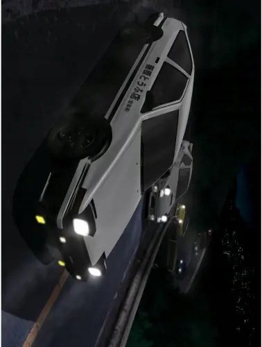Plakat Anime Manga Initial D initd_010 A3 (custom)