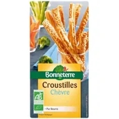 Paluszki - Bonneterre Paluszki z ciasta francuskiego z masłem i serem kozim 100 g Bio - żywność - miniaturka - grafika 1