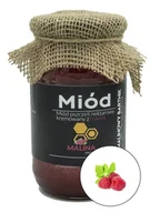 Miód - Miód z Malinami 870 g Malinowy Bartnik - miniaturka - grafika 1
