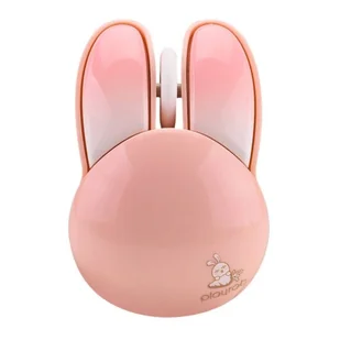 MOFII + Bluetooth Rabbit M6DM Nabłyszczana (Biało-Różowa) - Myszki - miniaturka - grafika 1