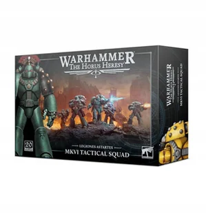 Warhammer 40000 MkVI Tactical Squad, Horus Heresy Legiones Astartes - Gry planszowe - miniaturka - grafika 1