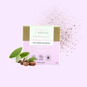 Mydła - Alphanova SOLIDE Solide, Kostka myjąca do twarzy z olejkiem jojoba i słodkimi migdałami, 75g - miniaturka - grafika 1