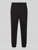 Spodnie sportowe męskie - Spodnie dresowe o kroju regular fit z mieszanki bawełny model ‘JOIN HADIKO’ - miniaturka - grafika 1