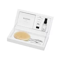 Zestawy kosmetyków damskich - Silver Spa Brush zestaw srebrna szczotka do włosów + Argan Moisturizing Elixir 20 ml + Leave-in Conditioning Spray 50 ml - miniaturka - grafika 1