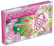 Klocki - GeoMag Nieprzypisany Klocki magnetyczne Pink 104PCS GEO-344 WIKR-1064736 - miniaturka - grafika 1