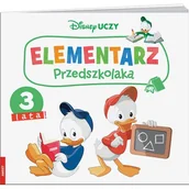 Literatura popularno naukowa dla młodzieży - Disney Uczy Elementarz przedszkolaka 3 lata - miniaturka - grafika 1