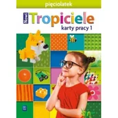 Edukacja przedszkolna - WSiP Nowi Tropiciele Pięciolatek. Karty pracy cz.1 WSIP Beata Gawrońska, Emilia Raczek - miniaturka - grafika 1