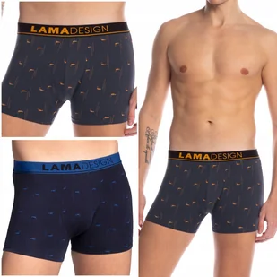 LAMA Bokserki Męskie Szorty Bawełniane 2-PAK - XL - Majtki męskie - miniaturka - grafika 1