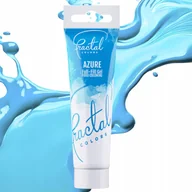 Dodatki do ciast w proszku - BARWNIK spożywczy w żelu NIEBIESKI DO TORTU fractal azure TUBKA 30g - miniaturka - grafika 1