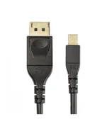 Kable komputerowe i do monitorów - StarTech DP14MDPMM2MB .com kabel DisplayPort 2 m Mini DisplayPort Czarny - miniaturka - grafika 1
