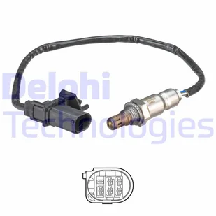 Sonda lambda Delphi ES21140-12B1 - Sondy lambda - miniaturka - grafika 1