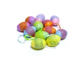 Wielkanoc - Arpex PISANKI BROKATOWE W WORECZKU zakupy dla domu i biura! YP0409 - miniaturka - grafika 1