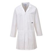 Odzież robocza - Portwest portwest c851 Standard płaszcz, 1 sztuki, biały C851WHRL - miniaturka - grafika 1