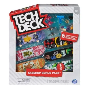 Zestaw 6 deskorolek Tech Deck Almost Spin Master - Gry planszowe - miniaturka - grafika 1