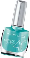 Lakiery do paznokci - Maybelline Maybelline, Express Finish 40 Seconds, Nail Polish, Nr. 862, Turquoise, 10 ml For Women - miniaturka - grafika 1