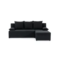 Narożniki - Narożnik Gino czarny - miniaturka - grafika 1