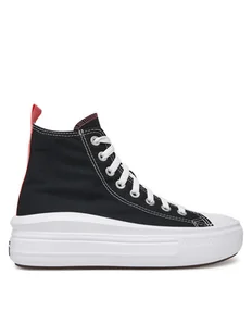 Converse Trampki CHUCK TAYLOR ALL STAR MOVE PLATFORM 271716C Czarny - Buty dla dziewczynek - miniaturka - grafika 1