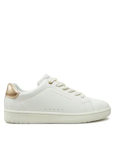 Tommy Hilfiger Sneakersy Low Cut Lace-Up Sneaker T3A9-33736-1355 S Biały - Buty dla dziewczynek - miniaturka - grafika 1
