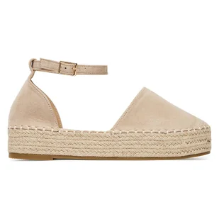 DeeZee WSS990-215 Beżowy - Espadryle damskie - miniaturka - grafika 1