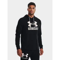Bluzy męskie - Bluza fitness męska UNDER ARMOUR Rival Terry z kapturem - miniaturka - grafika 1