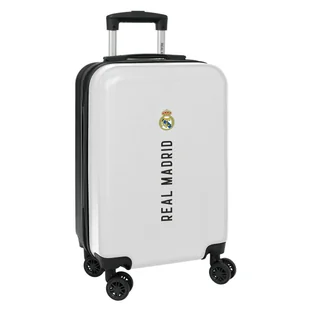 Walizka Kabinowa Real Madrid C.F. 1st Kit 24/25 Biały Szary 20" - Walizki - miniaturka - grafika 1